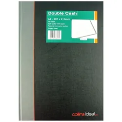 Collins Ideal Book A4 Double Cash 192 Pages