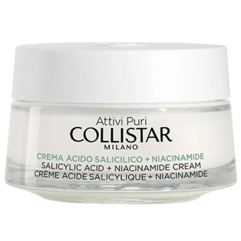 Collistar Attivi Puri Salicylic Acid + Niacinamide Cream 50ml in Clear - Clear