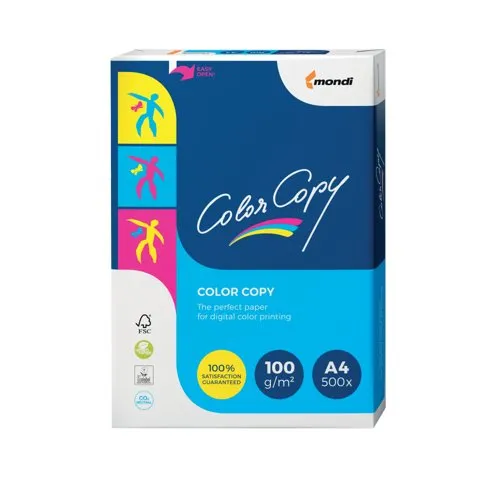 Color copy paper white a4 100gsm - 1 ream 500 sheets