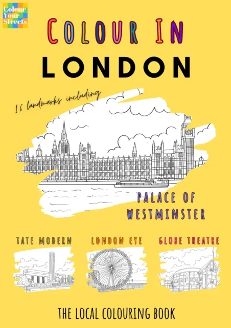 Colour Your Streets London Colouring Book (A4)