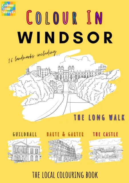 Colour Your Streets Windsor Colouring Book (A4)