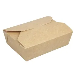 Colpac Kraft Microwave Food Boxes 1950ml / 68oz (200)