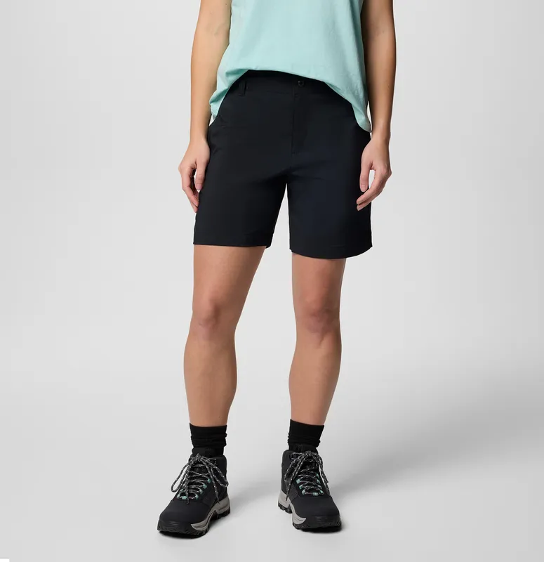Columbia - Women's Silver Ridge™ Utility Hiking Shorts - Black Size 14 UK Women