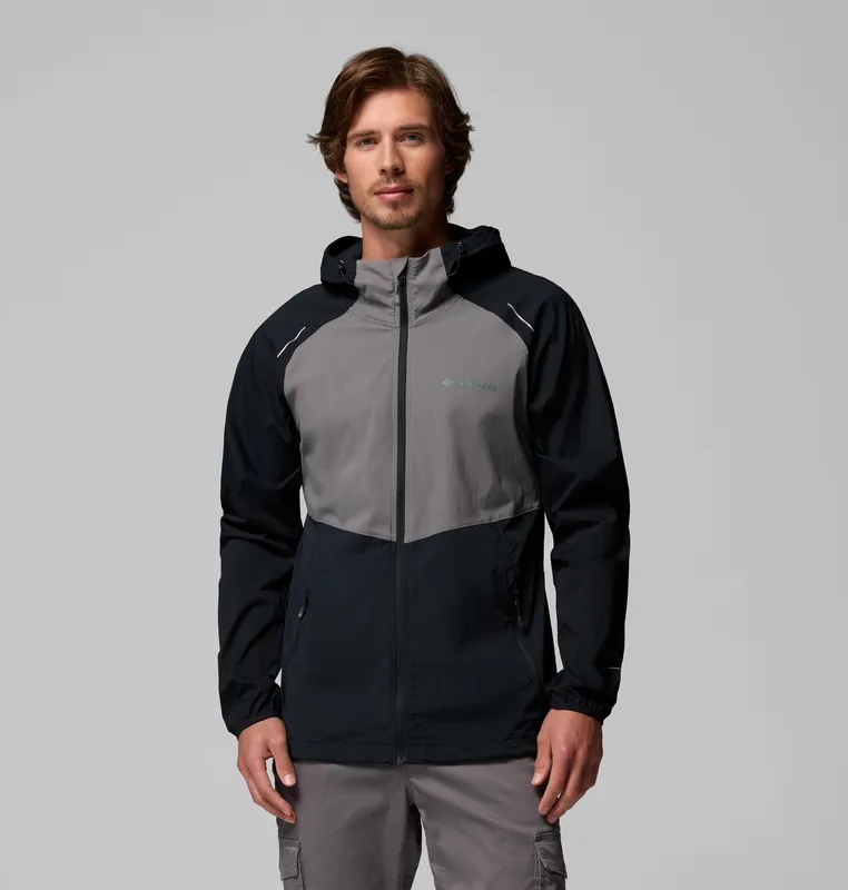 Columbia Tech II Wind Full Zip Jacket - Black