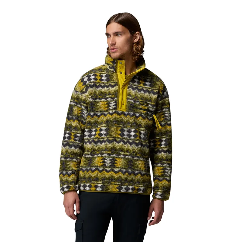 Columbia Men's Helvetia II Printed Half-Snap Fleece