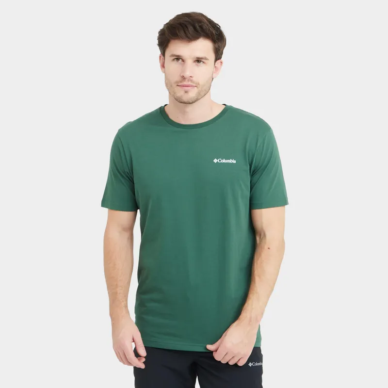 Columbia Men's North Cascades Graphic T-Shirt, Green