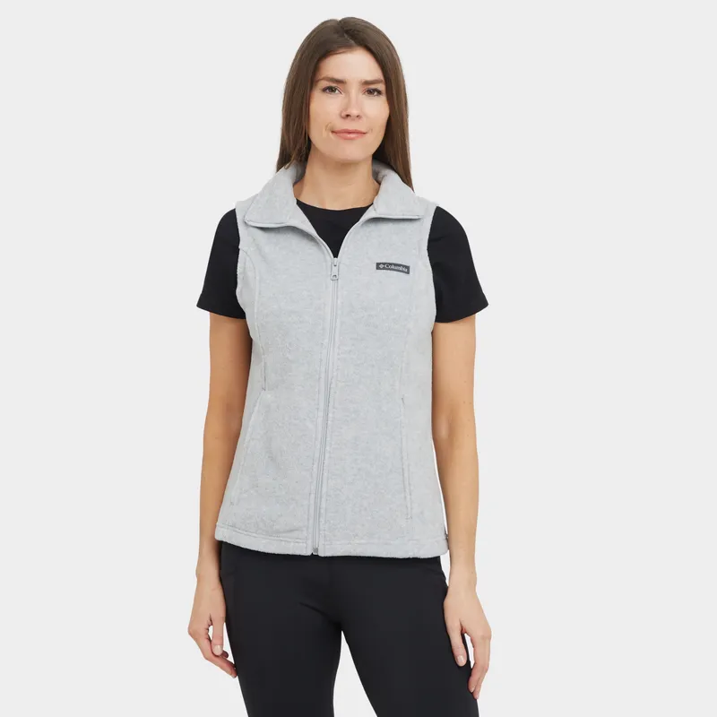 Columbia Women's Benton Springs Fleece Vest, Light Blue