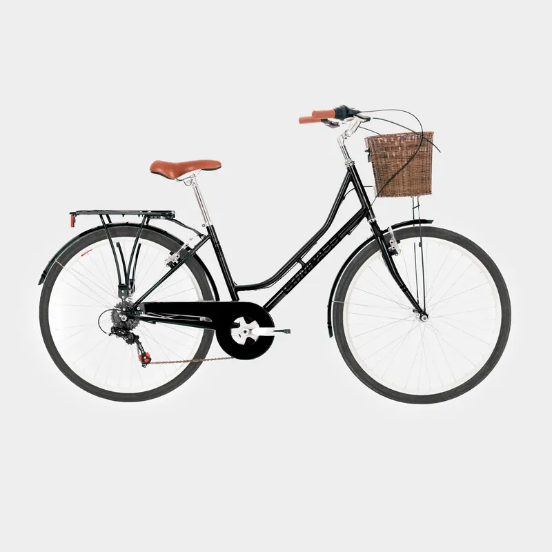 Compass Classic Women's Hybrid Bike, Black S/M