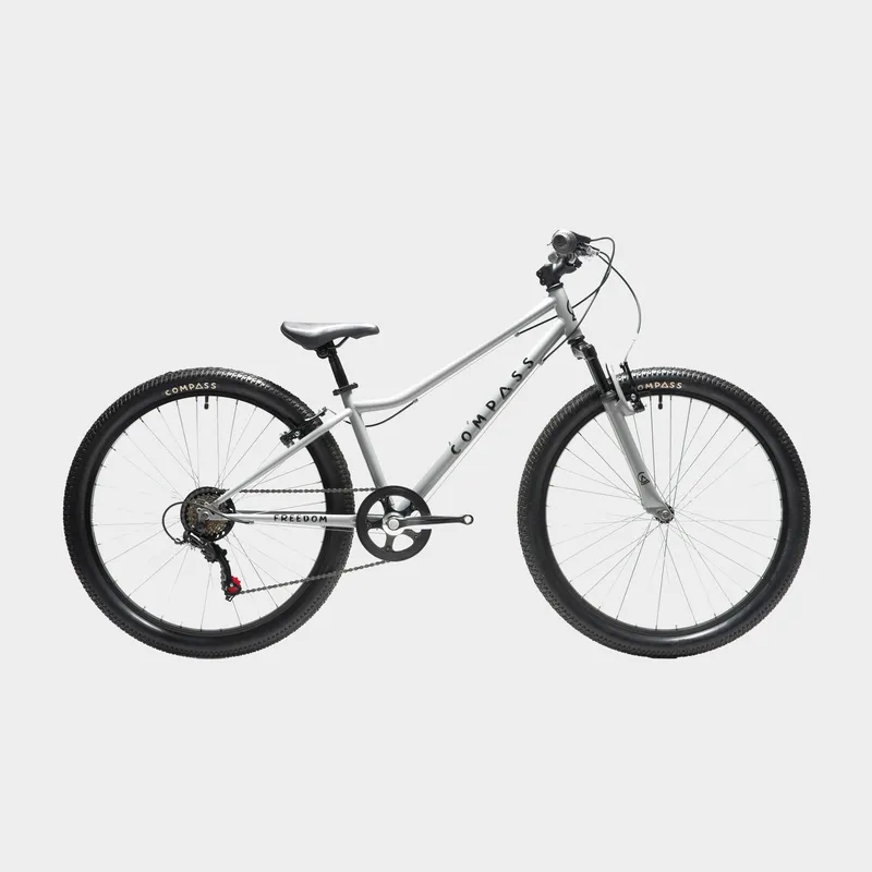 Compass Freedom 26” Kids' Bike, Grey One Size