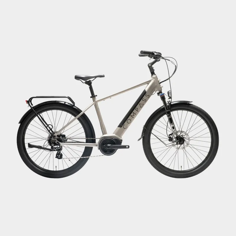 Compass Journey Hybrid E-Bike Silver S-M Unisex