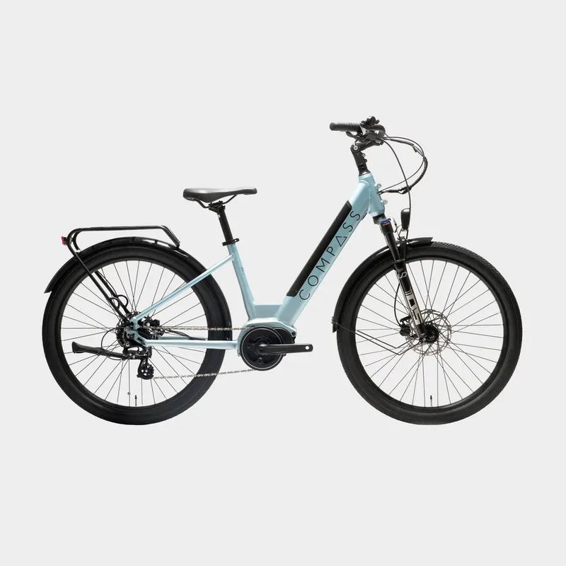 Compass Journey LS Hybrid E-Bike, Blue L-XL