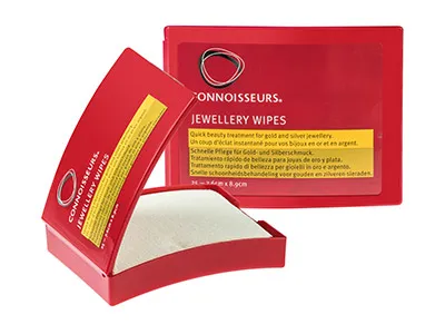 Connoisseurs® Jewellery Wipes Pack of 25 Polishing Wipes