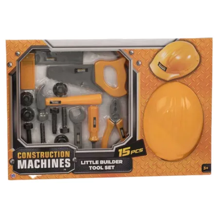 Construction Machines Little Builder Tool Kit