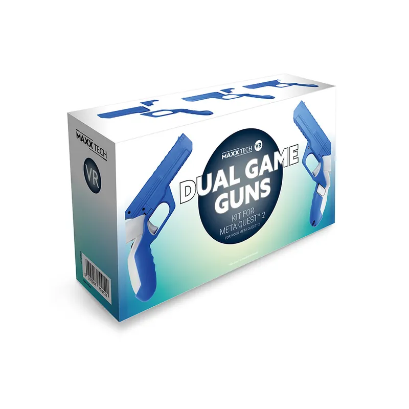Contact Sales Maxx Tech VR Dual Game Guns Kit For Meta Quest 2