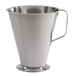 Contacto Stainless Steel Measuring Jug 2.2Ltr