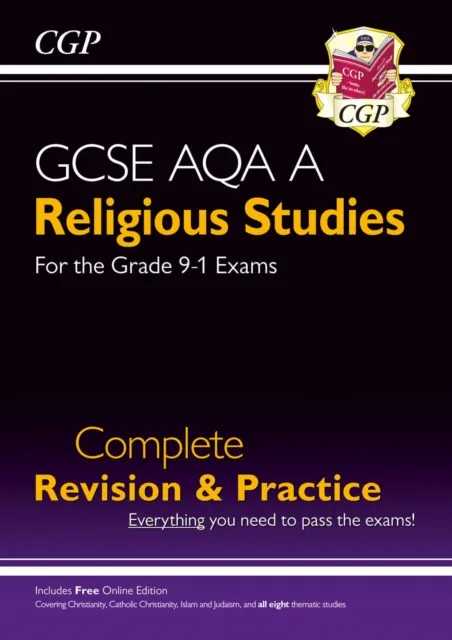 Cgp Books Gcse Religious Studies: Aqa A Complete Revision & Practice (with Online Extras)