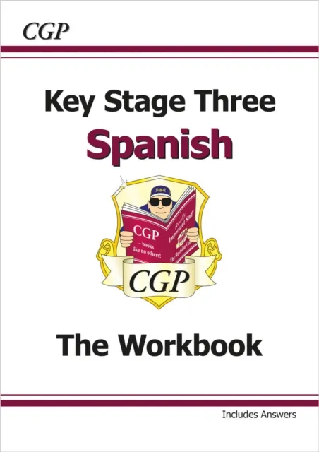 Cgp Books KS3 Spanish Workbook with Answers