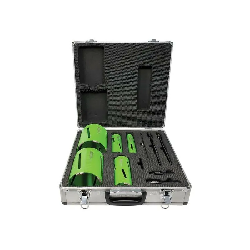 Core Plus CORDCDKIT11 DCDKIT11 Diamond Dry Core Drill Bit Set, 11 ...
