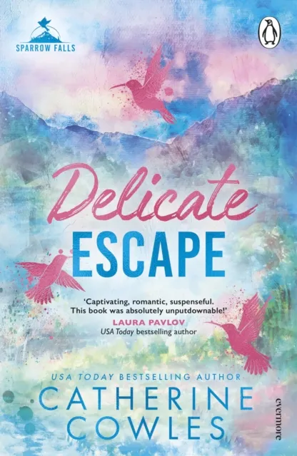 Catherine Cowles Delicate Escape Paperback Book Multicolor