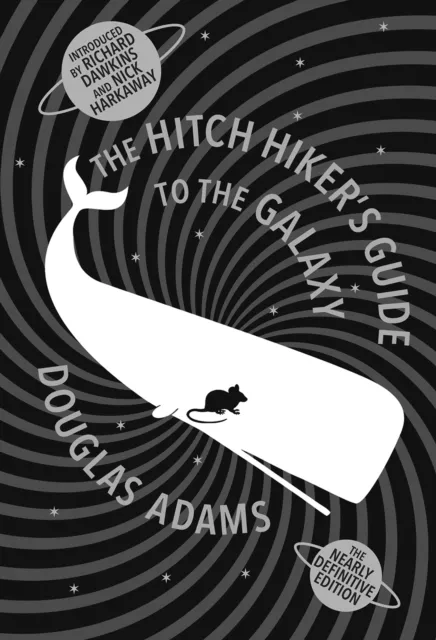 Douglas Adams Hitch Hiker's Guide To The Galaxy Hardback Book Multicolor