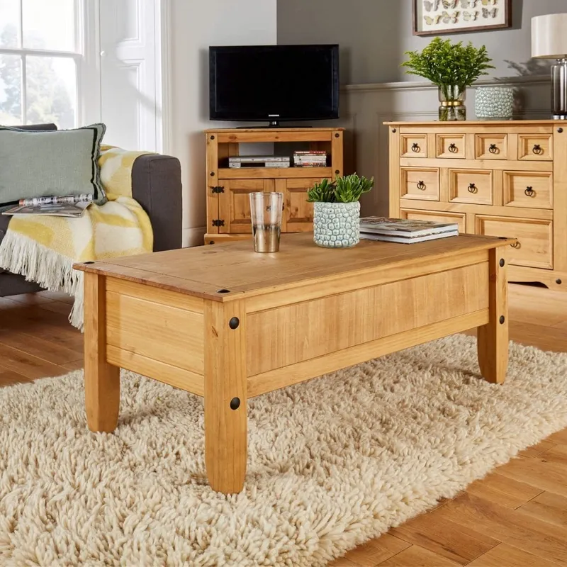 Corona Coffee Table Pine