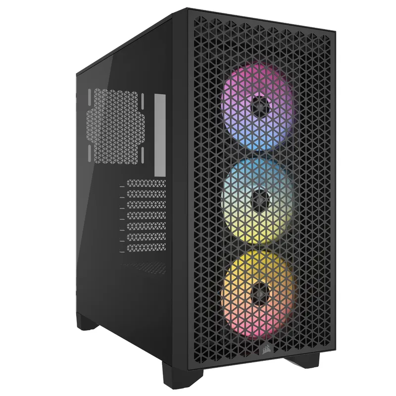 Corsair 3000D Rgb Airflow TG Mid-Tower Case - Black - CC-9011255-WW