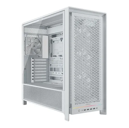 Corsair Frame 5000D RS Modular Full Tower Eatx PC Gaming Case - White - CC-9011308-WW
