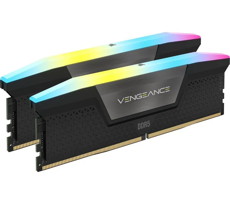 Corsair Vengeance Rgb DDR5 5200 MHz PC RAM  8 GB × 2  Black