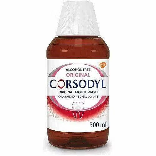 Corsodyl Alcohol Free Original Mouthwash 300ml