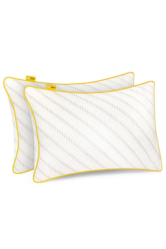 Cosi Home 2 Pack Luxury Caravan Memory Foam Pillow