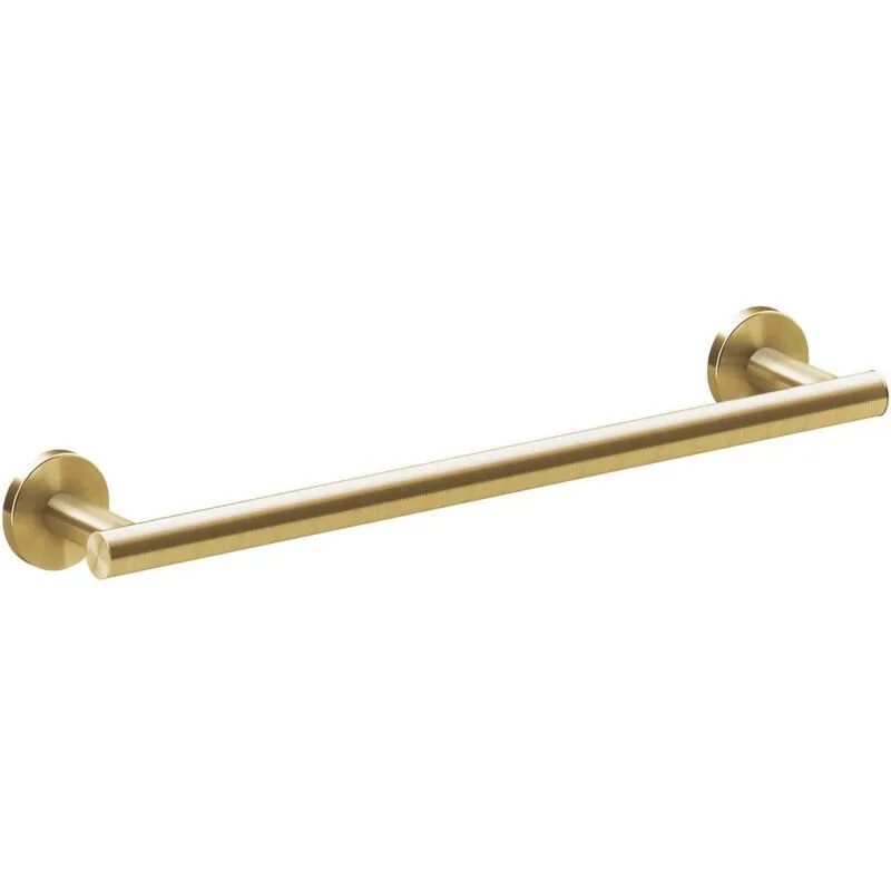 Cosmic - Architect Sp Towel Rail for Bathroom, Wall-Mounted in Brushed Gold Color