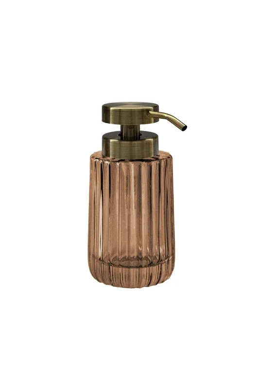 Cosmic Soap dispenser, 300ml, Resistant Glass, Ambar, Lido Collection