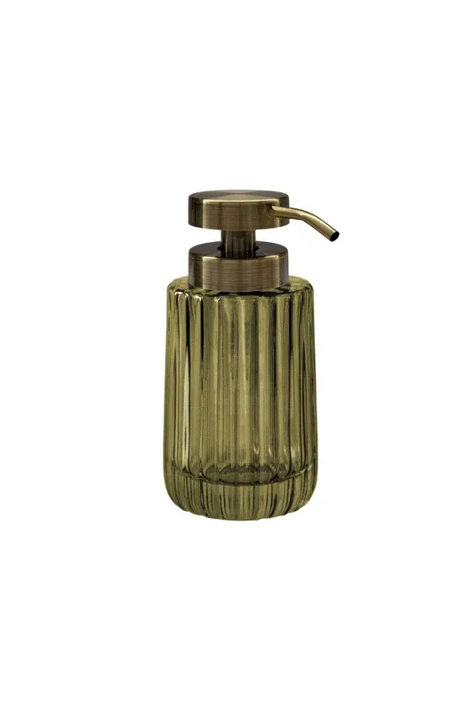 Cosmic Soap dispenser, 300ml, Resistant Glass, Green, Lido Collection