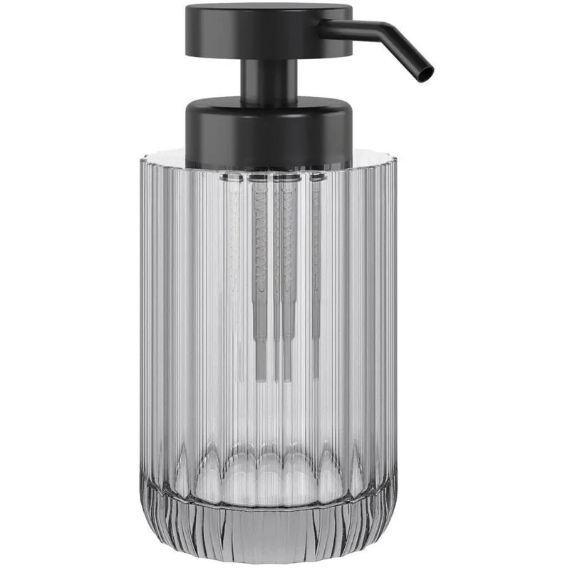 Cosmic Soap dispenser, 300ml, Resistant Glass, Grey, Lido Collection