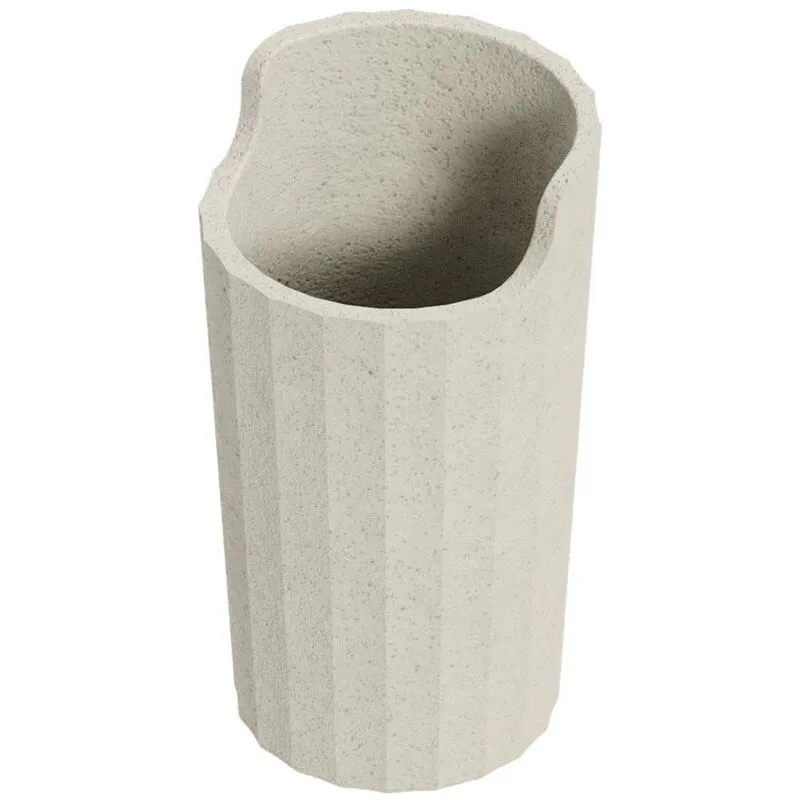 Cosmic Toothbrush Holder, Bathroom Tumbler, White, Avenir Collection