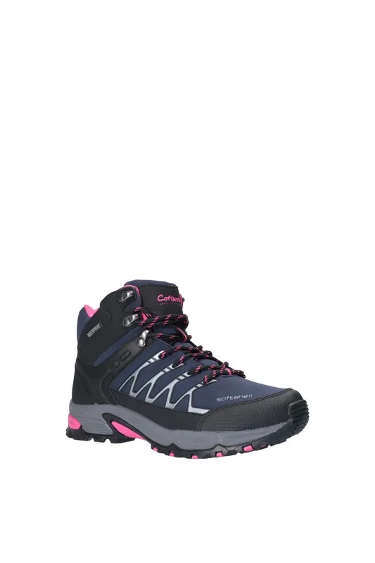 Cotswold Women's 'Abbeydale Mid' Hiking Boots in Navy Size: 3 Navy