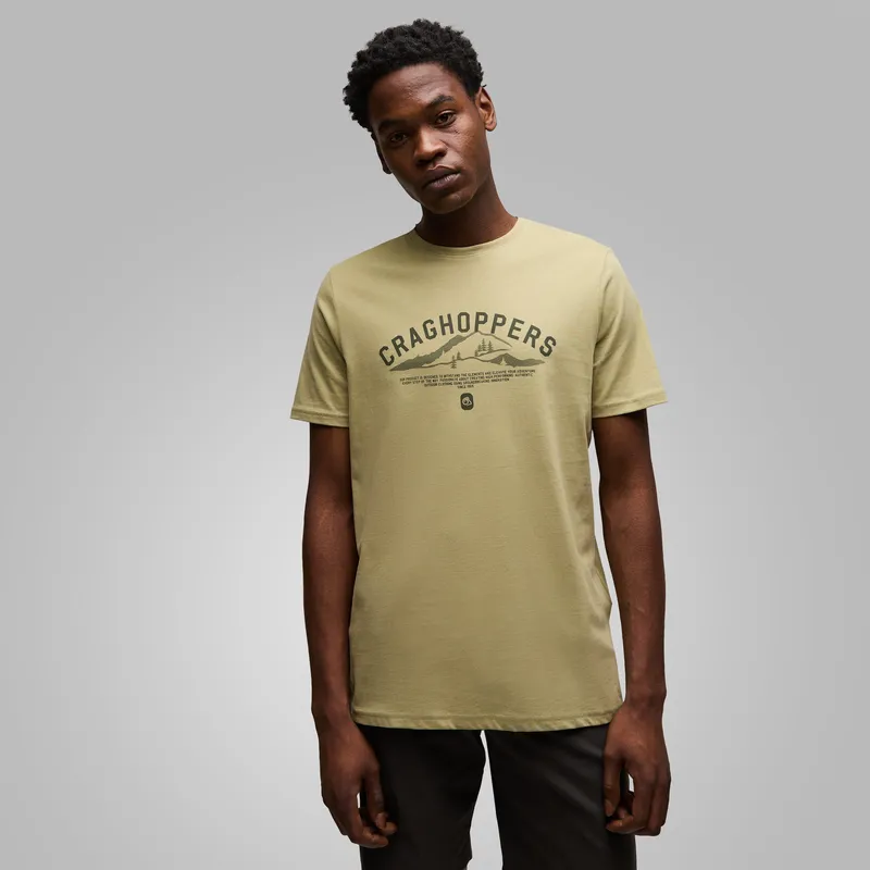Craghoppers Men's Lucent II T Shirt, Bay Leaf