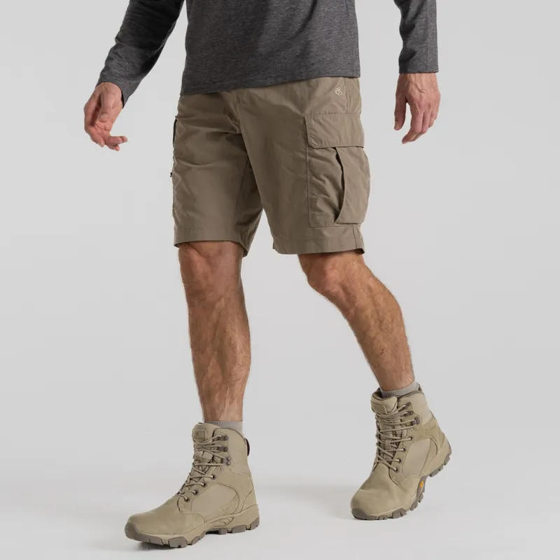 Craghoppers Men's NosiLife Cargo II Shorts Beige