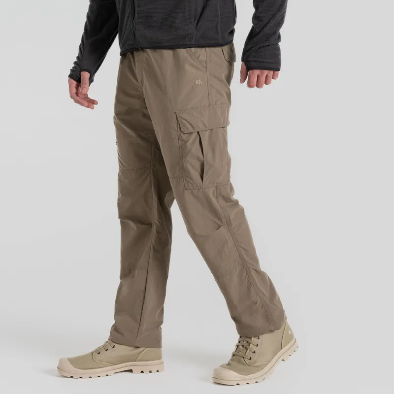 Craghoppers Men's NosiLife' Cargo Trouser in Beige Size: 42R Beige