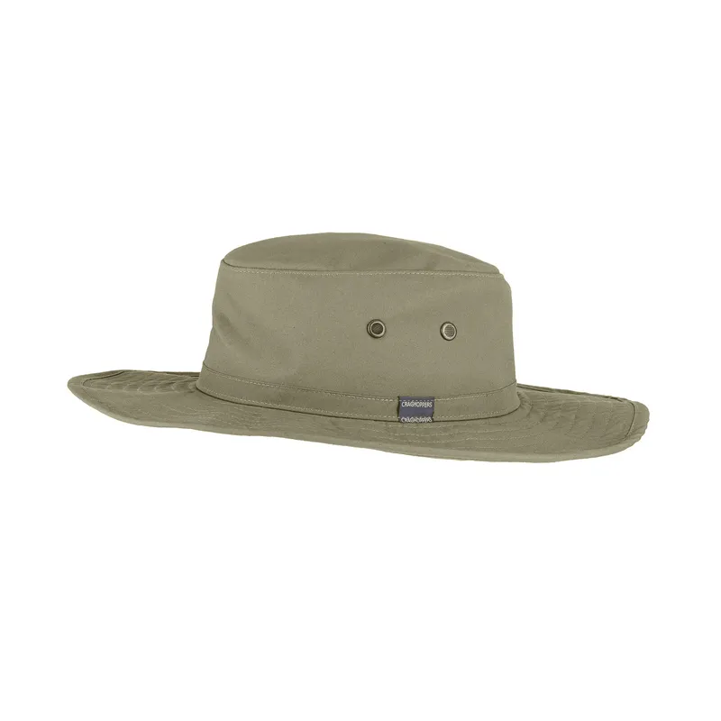 Craghoppers Unisex Expert Kiwi Ranger Hat (Pebble Grey) - Size Medium/large