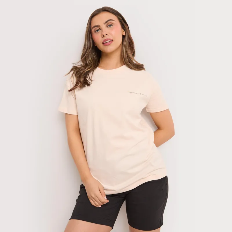 Craghoppers Women's National Trust Bistort Short Sleeved T-Shirt, Cream 12