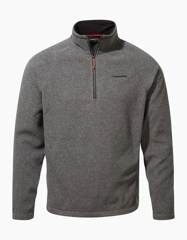 Men's Craghoppers Mens Corey VI Half Zip Fleece Top - Grey - Size: L