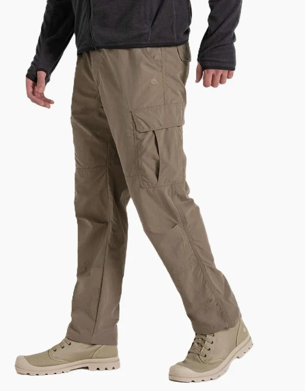 Craghoppers Men's NosiLife' Cargo Trouser in Beige Size: 40R Beige