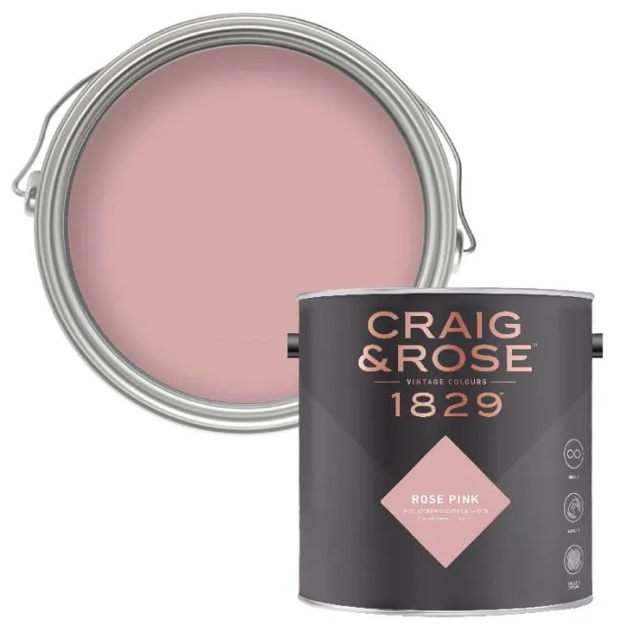 CraigRose Craig & Rose 1829 Paint - Rose Pink