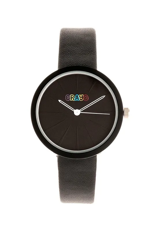 Crayo Blade Unisex Watch in Black Black One Size
