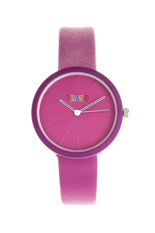 Crayo Blade Unisex Watch in Purple Purple One Size