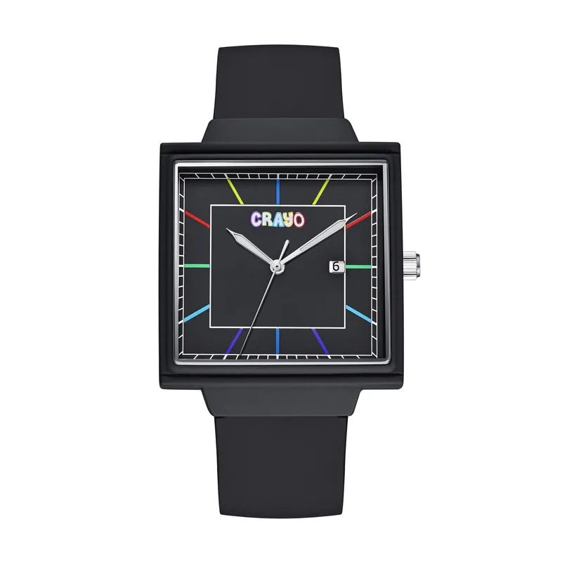 Crayo Dream Strap Watch in Black Black One Size