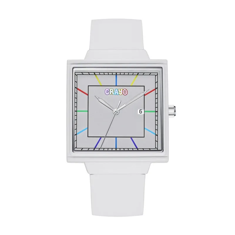 Crayo Dream Strap Watch in White White One Size