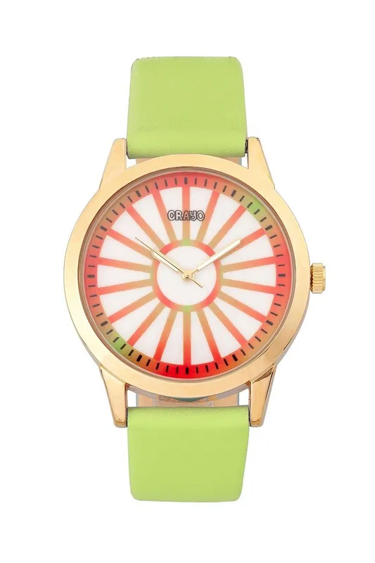Crayo Electric Unisex Watch in Light Green Light Green One Size
