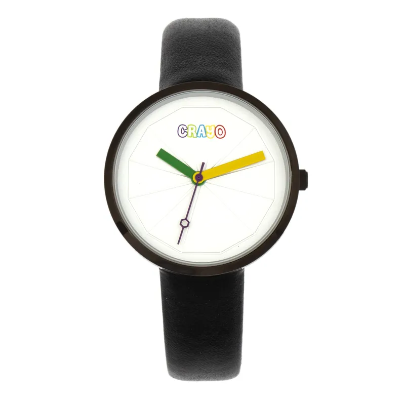 Crayo Metric Unisex Watch - Black Stainless Steel - One Size